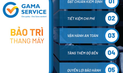 Gama Service - Dịch vụ bảo trì thang máy chuyên nghiệp 24/7