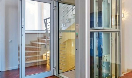 Giải pháp lắp đặt thang máy ở giữa cầu thang bộ 